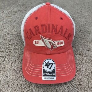 Arizona‎ Cardinals 47 Clean Up Riverbank Hat Tango Adjustable Mesh Back Hat NWT